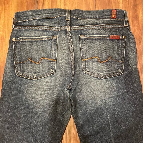 Seven 7 for All Mankind Size 27 Flare Jeans - Picture 1 of 5